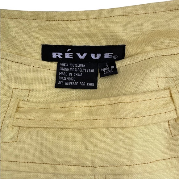 ✨ Yellow Révue high waisted mini skirt✨ - Picture 5 of 5
